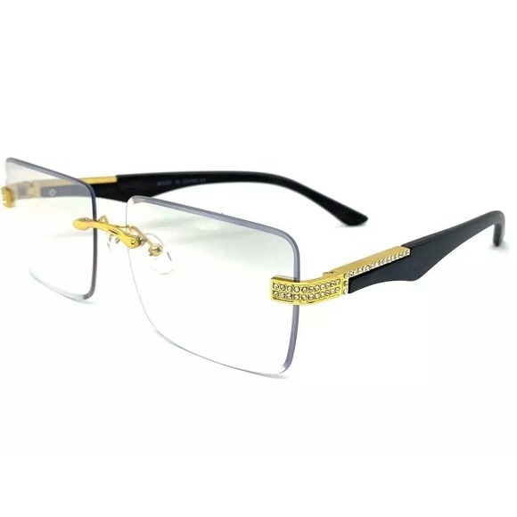 Women Eye Glasses Clear Lens Hip Hop Street Wear Style Woody Arms Classic Fancy main image 9